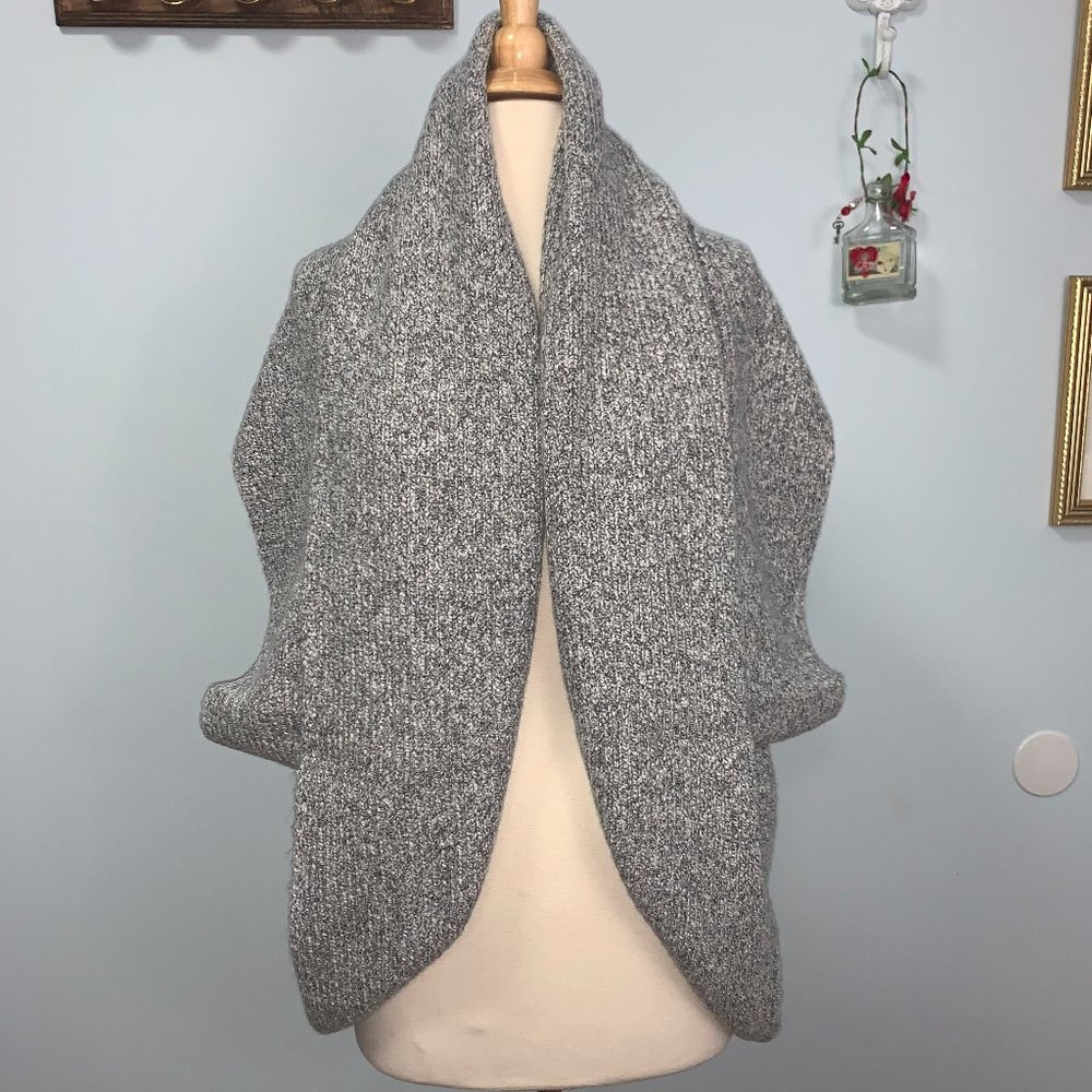 J. Jill Pure Jill Cozy Oversized Ribbed Knit Shrug
